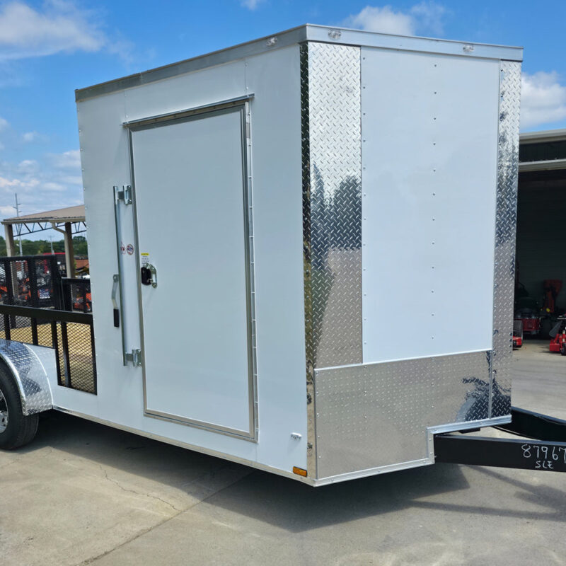 7x18 Hybrid Enclosed and Utility Trailer all in one (2) 5200LB Axles 10K GVWR