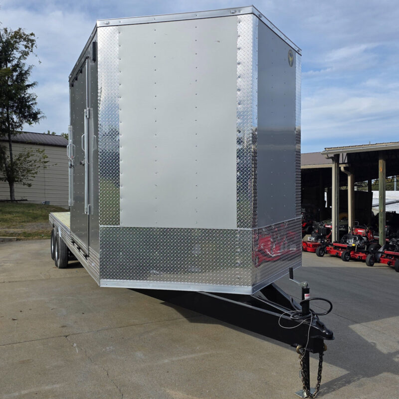 8.5x22 Hybrid Deckover Enclosed Trailer (2) 5200lb Axles