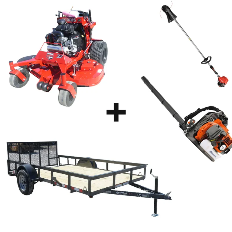Ferris 5902164 SRSZ2 52" Stand On Mower Utility Trailer Handheld Package