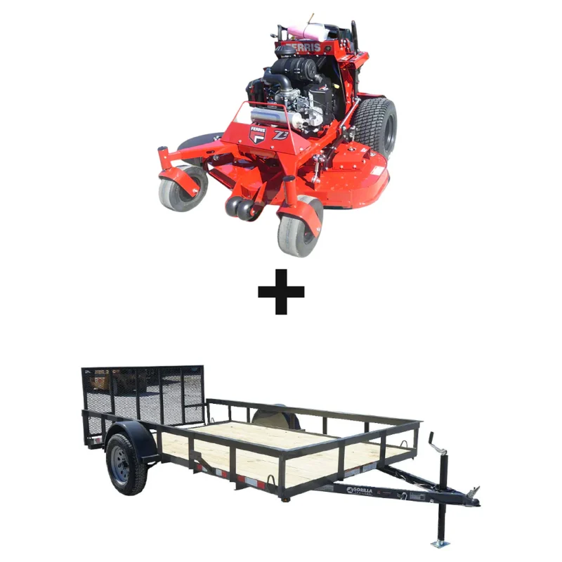 Ferris 5902164 SRSZ2 52" Stand On Mower Utility Trailer Package