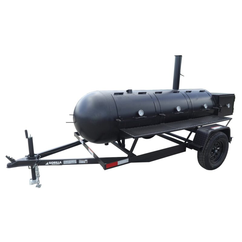 330 Gallon Charcoal Grill With Warming Box
