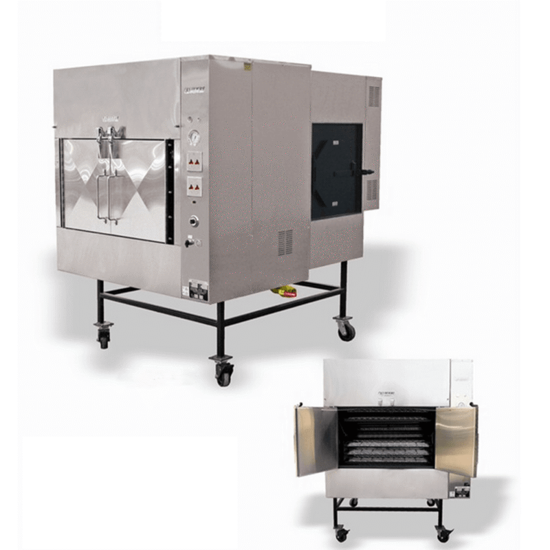 Ole Hickory Pits Model EL BBQ Smoker Commercial Revolving Racks