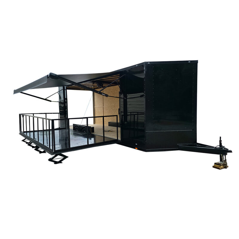 8.5' X 24' Custom Stage and Marketing Showcase Enclosed Trailer