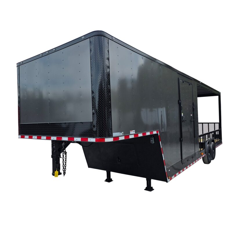 8.5' x 32' Gooseneck Hybrid Enclosed Trailer